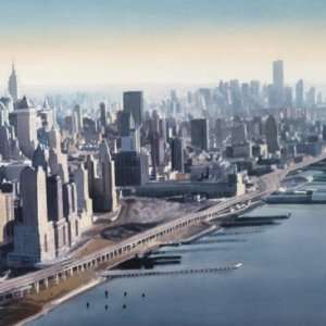  Manhattan Memories New York Watercolor Art Magnets 