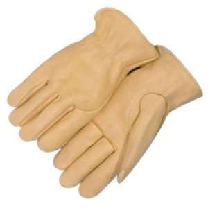  Majestic Glove   Tan Elkskin Leather Gloves   Medium
