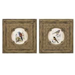   And Sparrow Transfer Callie Bird Wall DeCor Set Of Two