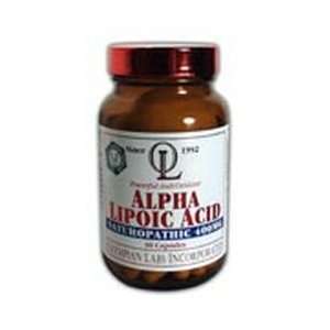  OLYMPIAN LABS Alpha Lipoic Acid 400mg Twin Pack 60+60 caps 