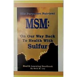 Books MSM Back to Health with Sulphur (Pack of 3)  