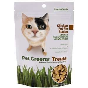   Growers Pet Greens Crunchy Cat Treat   Chicken Pot Pie (Quantity of 4