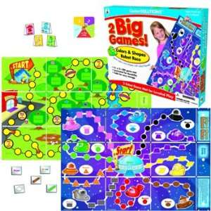   Publishing Two Big Games Colors and Shapes Robot Race Toys & Games