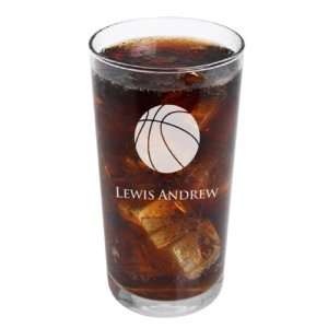  Basketball High Ball Glass