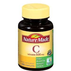  Nature Made Vitamin C Tablet 100 pk.   500 mg. Everything 