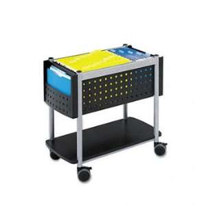  Scoot Open Top Mobile File Cart, 28w x 14 3/4d x 26h 