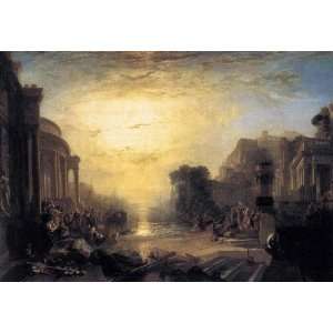Turner   The Decline of the Carthaginian Empire   Hand Painted   Wall 