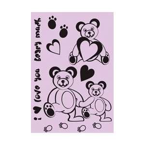  Royal Brush Mini Clear Choice Stamps Love Beary Much 