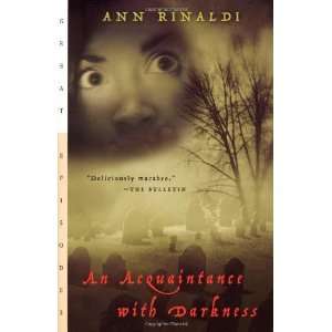  Darkness (Great Episodes) [Mass Market Paperback] Ann Rinaldi Books