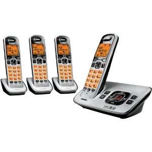  D1680 4 DECT 6.0 CORDLESS PHONE SYSTEM WITH ANSWERING SYSTEM & CALL 