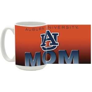   Auburn University 15 oz Ceramic Coffee Mug   AU Mom