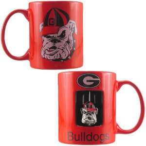  Georgia Bulldogs Red Spinner Mug