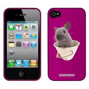  Rabbit bucket on Verizon iPhone 4 Case by Coveroo 