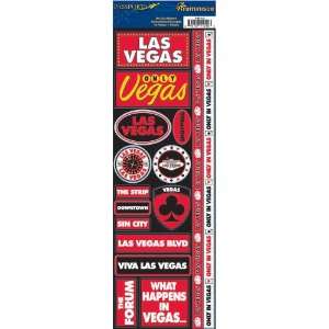    Reminisce Passports Combo Sticker, Las Vegas Arts, Crafts & Sewing