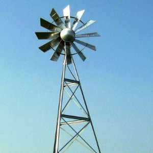   Steel Underwater Aeration Windmill System Patio, Lawn & Garden