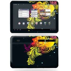   Skin Decal Cover for Motorola Xoom Tablet Flourishes Electronics