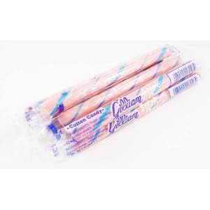 Cotton Candy Pink & Blue Old Fashioned Hard Candy Sticks 80 Count Box 