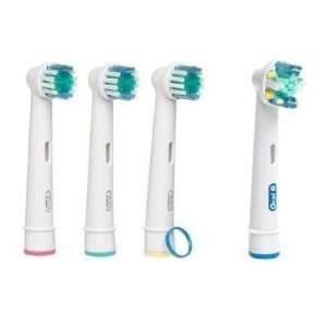  Oral B Precision Clean (3 EB 17) Brush Heads + 1 Floss 