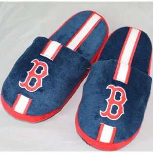  Boston Red Sox MLB Team Stripe Slide Slippers