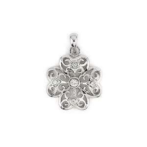  Young & The Restless ~ Ashley ~ Sterling Silver CZ Flower 