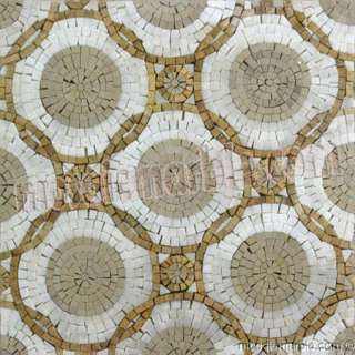 Handcut Field Tile Mosaic Floor/Wall Inlay 15.6  