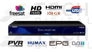 Humax FoxSat FreeSat HDR 500GB PVR HD Receiver + BBCi  