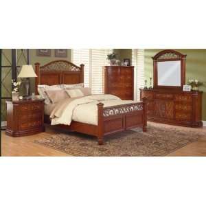  Neoclassical Contemporary Queen Size Bed
