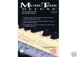 MUSIC TIME DELUXE 4 (Upgrade Version)  