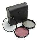 3PC HD GLASS FILTER SET FOR PANASONIC LUMIX DMC FZ150K