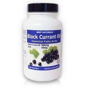  Best Naturals Black Currant Oil 500 Mg, 70 Mg of Gla, 100 