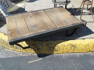 Vintage Industrial table/coffee table  