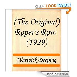The Original) Ropers Row (1929) Warwick Deeping  Kindle 
