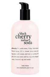 philosophy black cherry italian soda body lotion $24.00