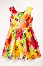 Lemon Fizz Floral Dress (Big Girls) $54.00