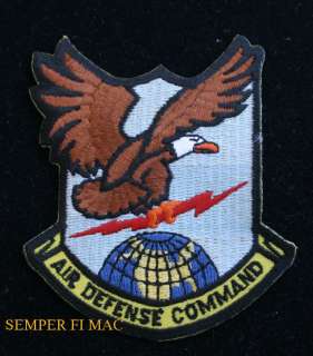 AIR DEFENSE COMMAND ADC PATCH NORAD US AIR FORCE  