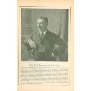  1902 Print William H Moody Secretary of the Navy 