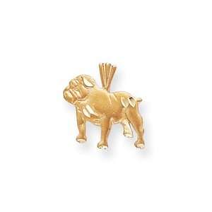  14k Gold Bulldog Slide [Jewelry]