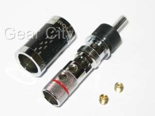 Rhodium Plated Banana Plug Carbon Fiber Speaker 9mm Cable Connector 