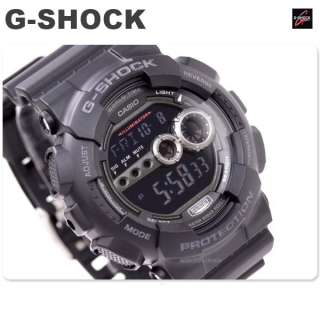 CASIO G SHOCK, GD100 GD 100 1B, EXTRA LARGE, BLACK,  
