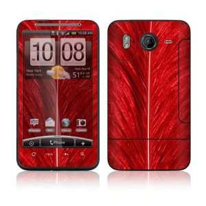  HTC Inspire 4G Decal Skin Sticker   Red Feather 
