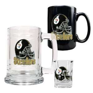  Pittsburgh Steelers NFL 15oz Tankard, 15oz Ceramic Mug 