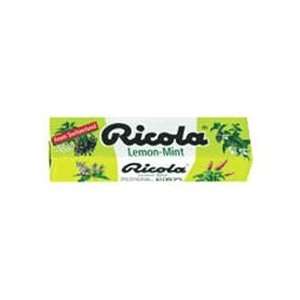  Ricola Natural Herb Throat Drops with Lemon Mint   24 X 10 