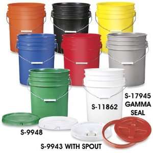 Lid with Spout for 3.5, 5, 6 and 7 Gallon Plastic Pail 