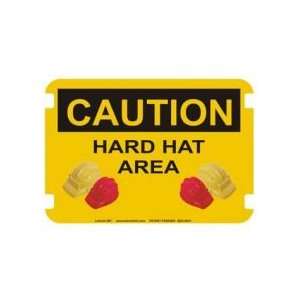  Caution Hard Hat Area Sign