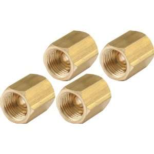  Flare Union Brass Brake Line Adapter Fitting, (Pack of 4) Automotive