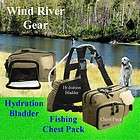 wind river gear fishing chest pack w hydration bladder expedited