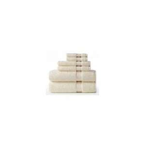  ITALIAN 100% Egyptian Cotton 4 PC Washcloth Set, Ivory 