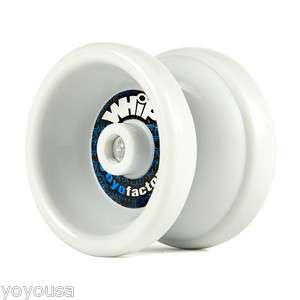 YoYoFactory WHiP Yo Yo   White + FREE STRINGS  