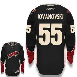  JOVANOVSKI #55 Phoenix Coyotes RBK Premier Third NHL Hockey Jersey 