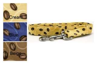 Coffee Bean Pet Dog Leash   Various Colors Available  